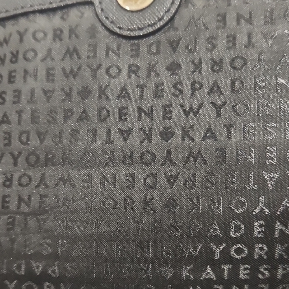 Kate Spade Black Shoulder Bag with Gold Chain Accent - Picture 3 of 5